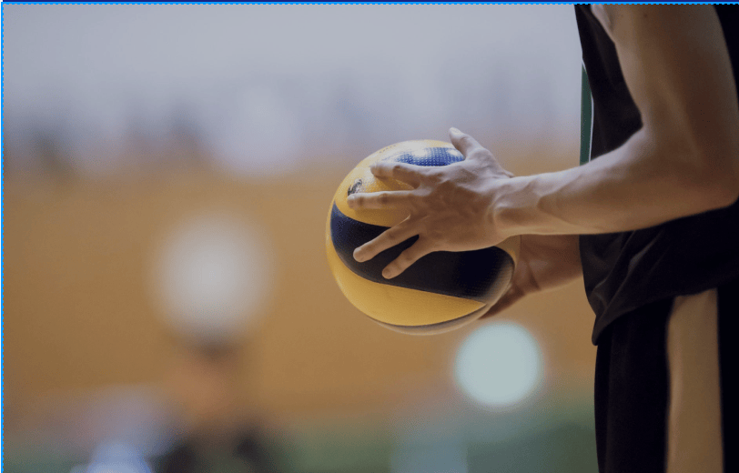 バスケットボール選手の手