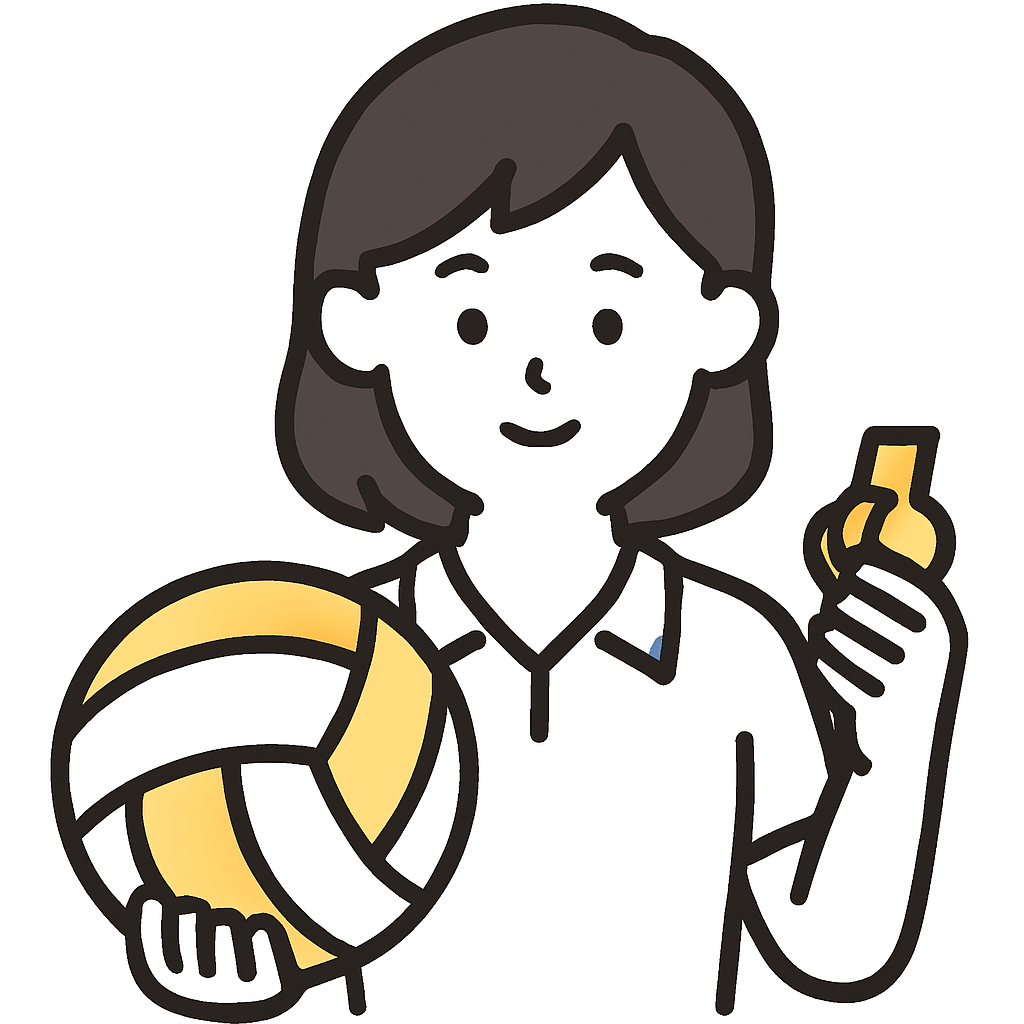 監督のイラスト